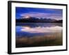 Canada, Alberta, Pyramid Lake in Jasper National Park-Mike Grandmaison-Framed Photographic Print