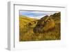 Canada, Alberta, Red Rock Coulee Preserve. Limestone Rock on Hillside-Jaynes Gallery-Framed Photographic Print