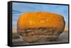 Canada, Alberta, Red Rock Coulee Preserve. Sandstone Concretion-Jaynes Gallery-Framed Stretched Canvas