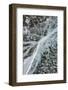 Canada, Alberta, Spray Valley Provincial Park, Ice abstract at Spray Lakes-Ann Collins-Framed Photographic Print