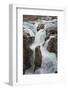 Canada, Alberta. Sunwapta Falls detail, Jasper National Park.-Judith Zimmerman-Framed Photographic Print