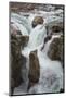 Canada, Alberta. Sunwapta Falls detail, Jasper National Park.-Judith Zimmerman-Mounted Photographic Print