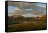 Canada, Alberta, Waterton Lakes National Park. Sunrise Landscape-Don Grall-Framed Stretched Canvas