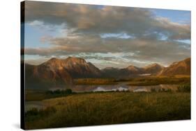 Canada, Alberta, Waterton Lakes National Park. Sunrise Landscape-Don Grall-Stretched Canvas