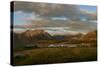 Canada, Alberta, Waterton Lakes National Park. Sunrise Landscape-Don Grall-Stretched Canvas