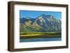 Canada, Alberta, Waterton Lakes National Park. Vimy Ridge and Lower Waterton Lake.-Jaynes Gallery-Framed Photographic Print