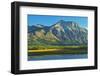 Canada, Alberta, Waterton Lakes National Park. Vimy Ridge and Lower Waterton Lake.-Jaynes Gallery-Framed Photographic Print