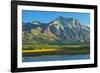 Canada, Alberta, Waterton Lakes National Park. Vimy Ridge and Lower Waterton Lake.-Jaynes Gallery-Framed Photographic Print