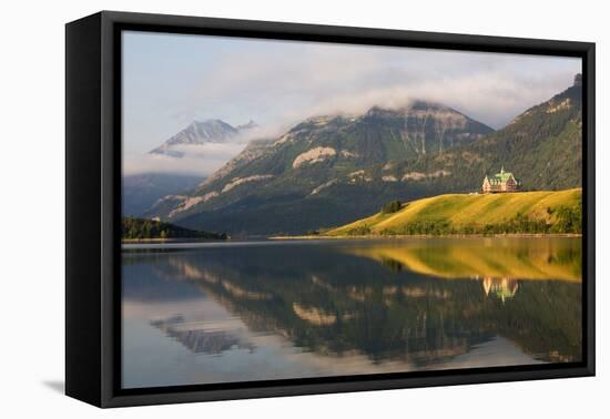 Canada, Alberta, Waterton Lakes NP, Prince of Wales Hotel-Jamie & Judy Wild-Framed Stretched Canvas