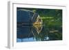 Canada, Algonquin Provincial Park. Rock Reflection in Opeongo Pond-Jaynes Gallery-Framed Photographic Print