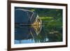 Canada, Algonquin Provincial Park. Rock Reflection in Opeongo Pond-Jaynes Gallery-Framed Photographic Print