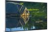 Canada, Algonquin Provincial Park. Rock Reflection in Opeongo Pond-Jaynes Gallery-Mounted Photographic Print