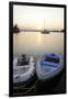 Canada, B.C., Gulf Islands, Wallace Island. Two Dinghy's at Sunset-Kevin Oke-Framed Photographic Print