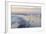 Canada, B.C, Sidney Island. Gulls at Sunset, Gulf Islands National Park Reserve-Kevin Oke-Framed Photographic Print