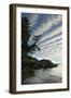 Canada, B.C, Vancouver Island. Clouds Above Tonquin Beach, Tofino-Kevin Oke-Framed Photographic Print