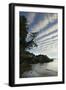 Canada, B.C, Vancouver Island. Clouds Above Tonquin Beach, Tofino-Kevin Oke-Framed Photographic Print