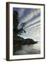 Canada, B.C, Vancouver Island. Clouds Above Tonquin Beach, Tofino-Kevin Oke-Framed Photographic Print