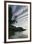 Canada, B.C, Vancouver Island. Clouds Above Tonquin Beach, Tofino-Kevin Oke-Framed Photographic Print