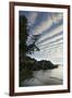 Canada, B.C, Vancouver Island. Clouds Above Tonquin Beach, Tofino-Kevin Oke-Framed Photographic Print