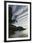 Canada, B.C, Vancouver Island. Clouds Above Tonquin Beach, Tofino-Kevin Oke-Framed Photographic Print