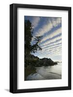 Canada, B.C, Vancouver Island. Clouds Above Tonquin Beach, Tofino-Kevin Oke-Framed Photographic Print