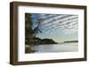 Canada, B.C, Vancouver Island. Clouds and Reflections on Tonquin Beach-Kevin Oke-Framed Photographic Print