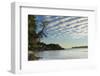 Canada, B.C, Vancouver Island. Clouds and Reflections on Tonquin Beach-Kevin Oke-Framed Photographic Print