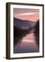 Canada, B.C, Vancouver Island. Sunrise in the Cowichan River Estuary-Kevin Oke-Framed Photographic Print