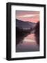 Canada, B.C, Vancouver Island. Sunrise in the Cowichan River Estuary-Kevin Oke-Framed Photographic Print