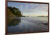 Canada, B.C, Vancouver Island. Surf and Sand at Tonquin Beach-Kevin Oke-Framed Photographic Print
