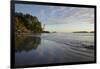 Canada, B.C, Vancouver Island. Surf and Sand at Tonquin Beach-Kevin Oke-Framed Photographic Print