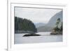 Canada, B.C, Vancouver Island. Trees and Rocks at Tonquin Beach-Kevin Oke-Framed Photographic Print