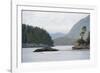 Canada, B.C, Vancouver Island. Trees and Rocks at Tonquin Beach-Kevin Oke-Framed Photographic Print