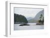 Canada, B.C, Vancouver Island. Trees and Rocks at Tonquin Beach-Kevin Oke-Framed Photographic Print