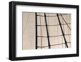 Canada, B.C, Victoria. Rigging and Sails on the Hms Bounty-Kevin Oke-Framed Photographic Print