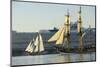 Canada, B.C, Victoria. Ships Sailing During Tall Ships Victoria-Kevin Oke-Mounted Photographic Print