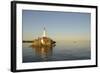 Canada, B.C, Victoria. the Light Beacon at Ogden Point Breakwater-Kevin Oke-Framed Photographic Print