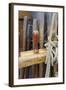 Canada, B.C, Victoria. Wooden Pegs and Rigging on the Hms Bounty-Kevin Oke-Framed Photographic Print