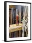 Canada, B.C, Victoria. Wooden Pegs and Rigging on the Hms Bounty-Kevin Oke-Framed Photographic Print