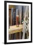 Canada, B.C, Victoria. Wooden Pegs and Rigging on the Hms Bounty-Kevin Oke-Framed Photographic Print