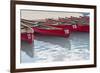 Canada, Banff National Park, Lake Louise, Canoes-Jamie & Judy Wild-Framed Photographic Print