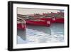 Canada, Banff National Park, Lake Louise, Canoes-Jamie & Judy Wild-Framed Photographic Print