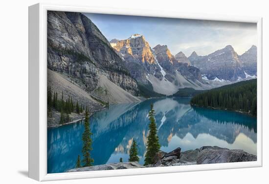 Canada, Banff National Park, Valley of the Ten Peaks, Moraine Lake-Jamie & Judy Wild-Framed Photographic Print