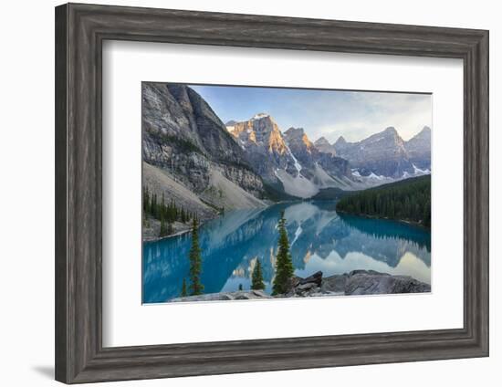 Canada, Banff National Park, Valley of the Ten Peaks, Moraine Lake-Jamie & Judy Wild-Framed Photographic Print