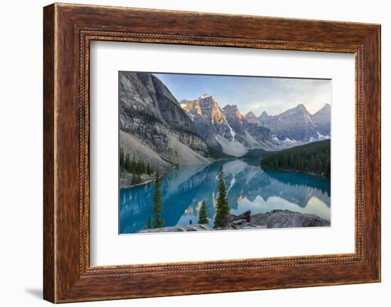 Canada, Banff National Park, Valley of the Ten Peaks, Moraine Lake-Jamie & Judy Wild-Framed Photographic Print