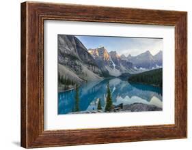 Canada, Banff National Park, Valley of the Ten Peaks, Moraine Lake-Jamie & Judy Wild-Framed Photographic Print