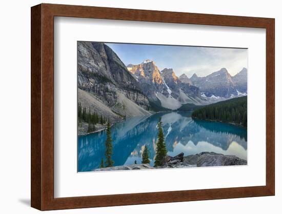 Canada, Banff National Park, Valley of the Ten Peaks, Moraine Lake-Jamie & Judy Wild-Framed Photographic Print