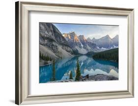 Canada, Banff National Park, Valley of the Ten Peaks, Moraine Lake-Jamie & Judy Wild-Framed Photographic Print