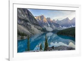 Canada, Banff National Park, Valley of the Ten Peaks, Moraine Lake-Jamie & Judy Wild-Framed Photographic Print