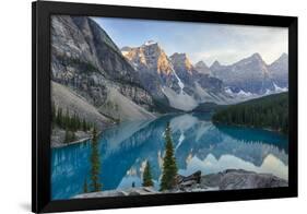 Canada, Banff National Park, Valley of the Ten Peaks, Moraine Lake-Jamie & Judy Wild-Framed Photographic Print